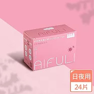 AIFULI艾芙麗 負離子日本高吸水分子日夜用衛生棉290mm 6片x4盒(24片超薄瞬吸/呵護敏感肌)