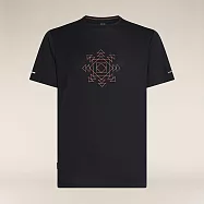 【紐西蘭Icebreaker】男 Sphere Cool-Lite™ 圓領短袖上衣(交融共生)-125 M 黑色