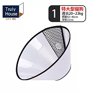 【Truly House】伊莉莎白頭套 寵物頭套 伊莉莎白圈 貓頭套 狗頭套 防舔圈 頭圈 防咬套(六款任選) 1號