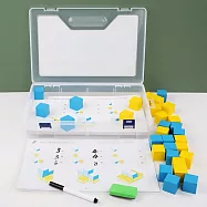 子玄 邏輯數學方塊盒 方塊空間邏輯桌遊 方形桌遊