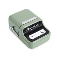 《台灣總代理公司貨》精臣B21Pro標籤機B21S高解析度加強版烘焙食品營養標示相片列印姓名貼打印文件歸納整理物品收納 無 B21_PRO綠色