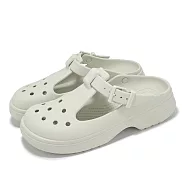 Crocs 厚底洞洞鞋 Classic Mary Jane Clog 男鞋 女鞋 瑪麗珍 克駱格 亞麻 卡駱馳 2105810HZ 26cm LINEN
