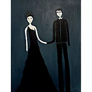 【玲廊滿藝】張慈-《攜手前行》41x31.5cm