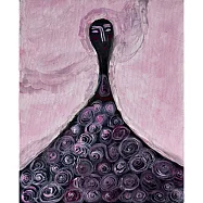 【玲廊滿藝】張慈-《馬但夫人吹吹風》27x22cm