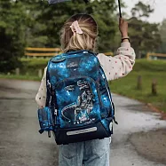 【Beckmann】AIR FLX擴充護脊書包20~25L (低年級挪威書包/拉鍊擴充) 變形暴龍