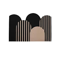 【居家cheaper】加厚3.5MM軟性40X60CM硅藻吸水地墊/餐墊/吸水地墊/硅藻土地墊/浴室地墊/軟性地墊/廚房地墊/防滑地墊 4入黑米映象