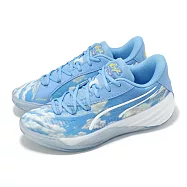 Puma 籃球鞋 All-Pro Nitro DS 男鞋 藍 白 氮氣中底 運動鞋 施洛德 明星款 31135801 27.5cm BLUE/WHITE