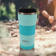 極緻316不鏽鋼咖啡隨身杯-500cc-1支 蒂芬妮藍