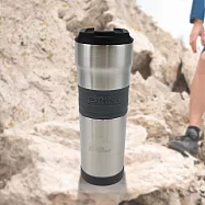 極緻316不鏽鋼咖啡隨身杯-680cc-1支 星光銀