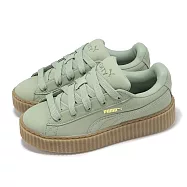 Puma 休閒鞋 Fenty Creeper Phatty Earth Tone 綠 女鞋 厚底 雷哈娜 39681302 23cm GREEN FOG/GOLD/GUM
