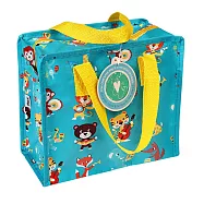 英國 Rex London 學生上學最佳多功能環保萬用袋 (可裝美術用品、球衣鞋、餐盒、餐具等各類物品)_ 動物樂隊