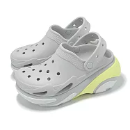 Crocs 洞洞鞋 Bubble Crush Clog 男女鞋 貝殼泡芙 厚底克駱格 大氣灰 卡駱馳 2100611FT 24cm ATMOSPHERE