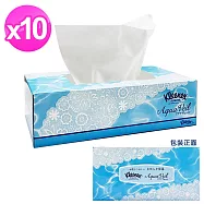日本Kleenex盒裝面紙雙層/180抽(含天然保濕成分甘油) x10盒
