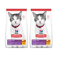 【Hills 希爾思】成貓11歲以上 雞肉特調食譜 1.58KGx2包組 (1462)