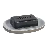 《KELA》Isabella陶製肥皂盒(煙棕) | 肥皂架 香皂碟 皂盒