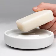 《KELA》Sana陶製肥皂盒 | 肥皂架 香皂碟 皂盒 - 雲朵白