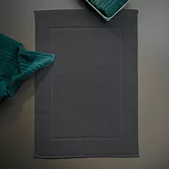 《KELA》德國 Ladessa純棉吸水地墊 | 踏腳墊 腳踏墊 吸水墊 - 墨黑70x50cm - 墨黑70x50cm