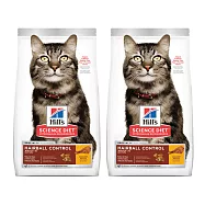【Hills 希爾思】成貓7歲以上 毛球控制 雞肉特調食譜 1.58KGx2包組 (7533)