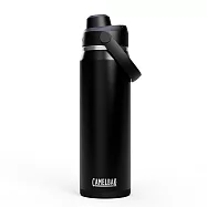 【美國 CamelBak】750ml Chug 不鏽鋼彈蓋運動保溫瓶(保冰)- 濃黑