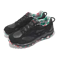 Mizuno 休閒鞋 Wave Mujin TL 男鞋 黑 彩色 米其林大底 永井博 聯名 美津濃 D1GA2411-01 26.5cm BLACK/MULTI COLOR