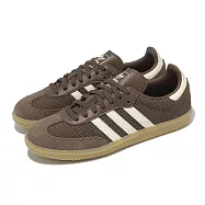 adidas 休閒鞋 Samba OG 男鞋 女鞋 巧可力色 可可棕 德訓鞋 復古 編織 愛迪達 JI3184 23cm BROWN/WHITE