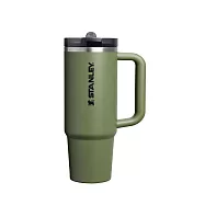 STANLEY 防漏吸管隨手杯 0.88L / 軍綠色