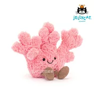 英國 JELLYCAT 14cm 趣味粉紅珊瑚 Amuseables Coral