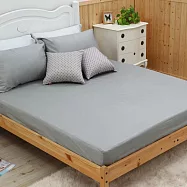 【麗塔寢飾】40支紗精梳棉 美規床包 席夢思床包 FULL 134*189cm 艾草