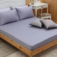 【麗塔寢飾】40支紗精梳棉 美規床包 席夢思床包 FULL 134*189cm 銀霞