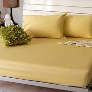 【麗塔寢飾】40支紗精梳棉 美規床包 席夢思床包 FULL 134*189cm 麥香