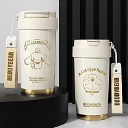 【BEDDYBEAR】輕心保溫咖啡杯 500ml 白金夢
