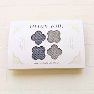 THANK YOU|感謝花語手帕 寧靜藍