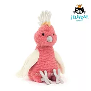 英國 JELLYCAT 25cm 粉紅鳳頭鸚鵡 Squawkatoo