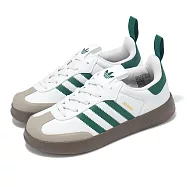 adidas 休閒鞋 AdiFom Samba 360 C 中童 童鞋 白 綠 小朋友 愛迪達 JH5197 20cm WHITE/GREEN