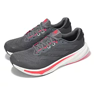adidas 慢跑鞋 Supernova Rise 2 M 男鞋 灰 紅 緩震 輕量 運動鞋 愛迪達 JQ4737 27cm GREY/RED