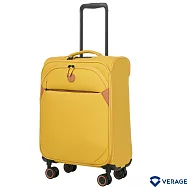 【Verage】維麗杰 19吋第三代輕量劍橋系列登機箱/行李箱(薄霧黃) 19吋 薄霧黃