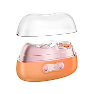 Cooyee M8 兒童/成人四合一電動指甲剪 打磨 拋光 UV烤燈 -澄色