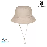 BLACKYAK 女 BASIC漁夫帽 F 淺卡其