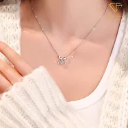 【CF鑽飾】項鍊《摯愛》莫桑鑽1克拉 鑽墜