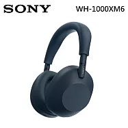 《註冊送300》SONY 索尼 WH-1000XM6 無線降噪耳罩式耳機 全自動個人降噪 台灣公司貨 深夜藍
