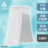 騎行遮陽涼感護頸防曬輕量頭套-石墨灰/暗夜黑/北極灰 北極灰