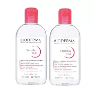 BIODERMA 舒敏高效潔膚液(500ml) 2入組_國際航空版