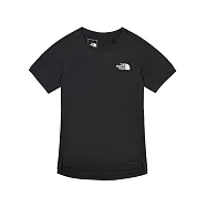 The North Face W SUNRISER S/S 吸濕排汗舒適透氣 女短袖T恤-NF0A83SUJK3 M 黑色