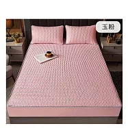 Dr.dream床包式乳膠涼蓆(泰國製、床包、乳膠涼床墊、涼墊、涼感墊) 標準單人-玉粉