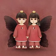 【玲廊滿藝】徐乙白-雙生火焰35x35cm