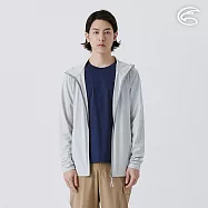 ADISI 男超涼感防曬外套 AJ2511052 霧灰 (M-2XL) M 霧灰