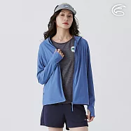 ADISI 女超涼感防曬外套 AJ2511054 寧靜藍 (S-2XL) S 寧靜藍