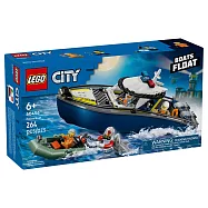 樂高LEGO 城市系列 - 60456 警艇追逐戰