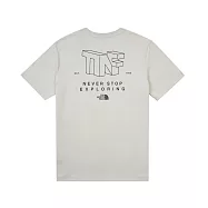 The North Face U REG LOGO TWIST SS 男女短袖上衣-NF0A8EYAA0M S 灰色