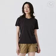 ADISI 女drirelease羊毛消臭抑菌快排上衣 AL2511003 石墨 (S-2XL) S 石墨